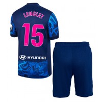 Camisa de time de futebol Atletico Madrid Clement Lenglet #15 Replicas 3º Equipamento Infantil 2024-25 Manga Curta (+ Calças curtas)